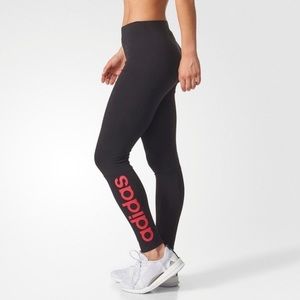 Adidas Essentials Linear Tights Leggings Size Small